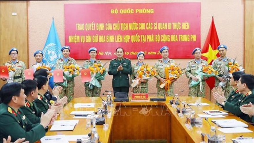 Vietnam gears up for personnel deployment to UN peacekeeping mission